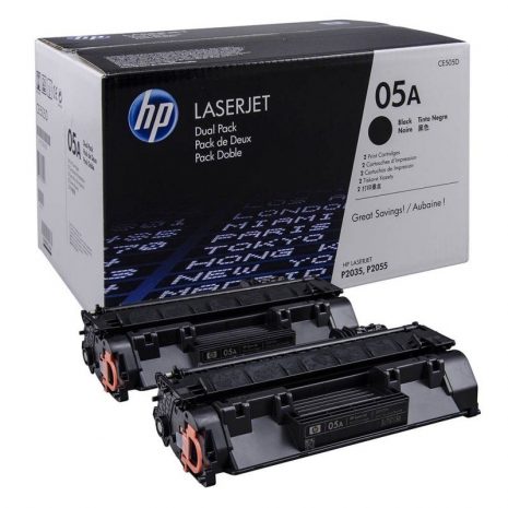 HP 05A - Dual Pack Black Print Cartridge P2035/ P2055 (2300 p)