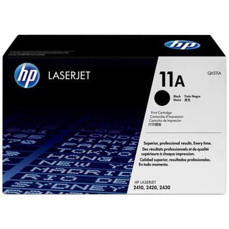 HP 11A - Black Print Cartridge LJ2410 (6000 pages) (EOL)