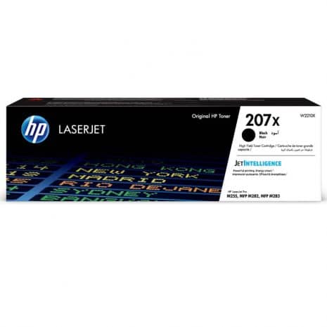 HP 207X - Black LaserJet Toner Cartridge - 3150 pages