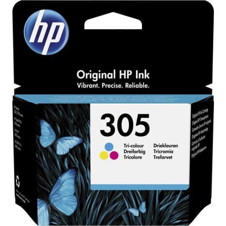 HP 305 - Cartouche d'encre 3-couleurs C/M/J - HP DJ 2710/4120