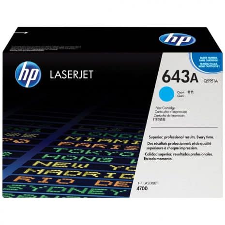 HP 643A - Toner Cyan - 10 000 pages