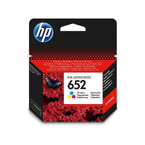 HP 652 - Cartouche Tri-Couleurs C/M/J - Ink Advantage - 200 pages