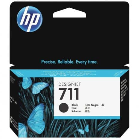 HP 711 - Cartouche d'encre Noire - 38 ml