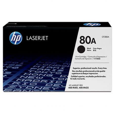 HP 80A - Black LaserJet Toner Cartridge LJPro MFP M401* (2560p)