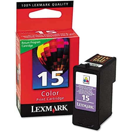 Lexmark No 15 Colour Return Program Print Cartridge EOL