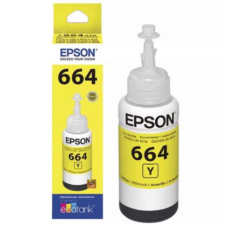 T6644 - Epson Yellow ink bottle 70ml (7500 pages)